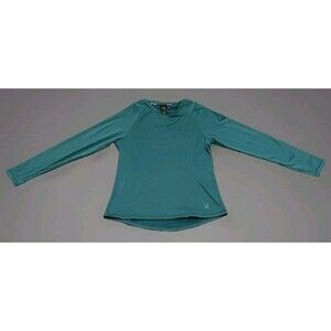 Spyder‎ Active Shirt Sz M Long Sleeve Outdoors Layer Warm Teal Women’s Top